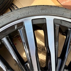 美品　軽自動車用　165-40-17  17インチホイール　　タイヤセット の画像