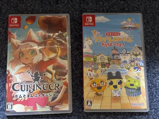 Switchソフト たまごっちプチプチおみせっちとキュイジニア