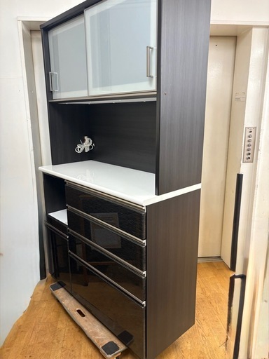 N1109★ ジモティー特別価格?★レンジボード★食器棚★カップボード★幅1200mm