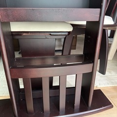 伸縮ダイニングテーブルセットの画像