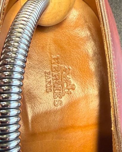 エルメス ジョンロブ製 LORD ダブル モンクシューズ サイズ41