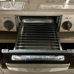 LPガス用🔥早い物勝ち🌱Rinnai2021年製RTE564BER動作未確認❗️クリーム色ガステーブルの画像