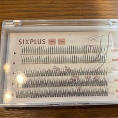 SIXPLUS つけまつ毛 セット 部分使用あり 美品の画像