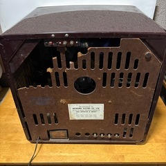 真空管テレビの画像