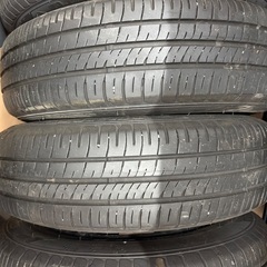 コンパクトカーサイズ　タイヤ＆アルミホイール４本の画像