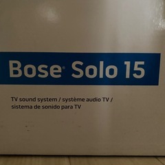 Bose　テレビスピーカーの画像
