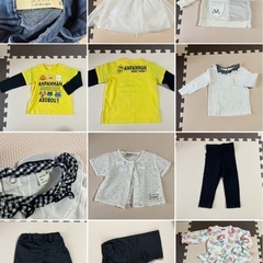 子供服まとめ　女の子90cmの画像
