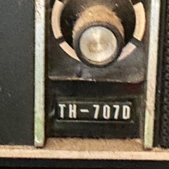 ナショナルカラーテレビ　ブラウン管テレビ　TH-707D
の画像