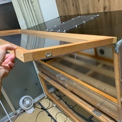 爬虫類ケージ　1300×650×550mmの画像