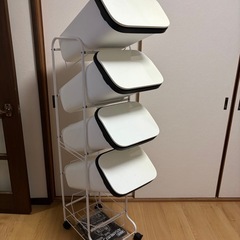 分別ゴミ箱の画像