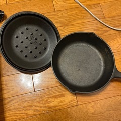 ロッジ　スキレット　蓋付きの画像