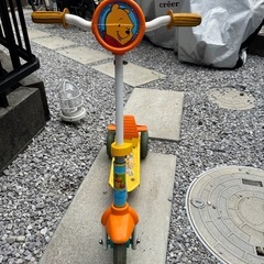 【差し上げます】くまのプーさん　子ども用キックボードの画像