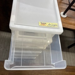 【収納ケース 5段】【プラケース】クリーニング済み【管理番号12909】町の画像