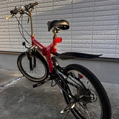 折り畳み自転車の画像