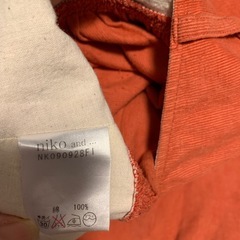 niko and… コーデュロイキュロットスカートの画像