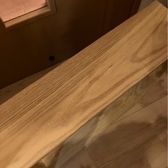 木製おしゃれな鏡の画像