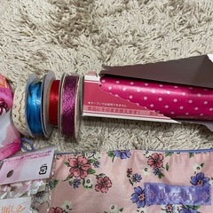 ポーチ　リボン　ラッピンググッズの画像