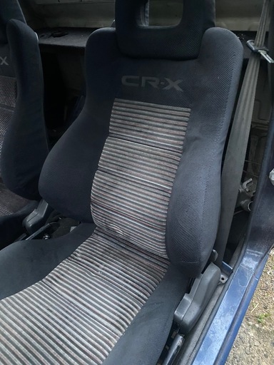 CR-X純正助手席シート　破れなし　CRーX CRX マイティボーイ　マイティーボーイ