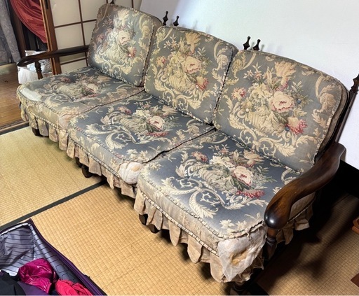70年代後半カリモク応接セット