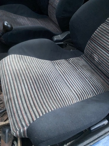 CR-X純正助手席シート 破れなし CRーX CRX マイティボーイ マイティー