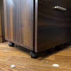 【キャスター付き引き出し】【収納】クリーニング済み【管理番号12909】町の画像