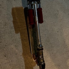 キッズ用折り畳みキックボードの画像