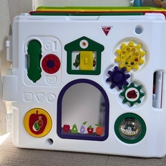 【日本育児】はらぺこあおむし/ベビーサークル 専用マット付の画像