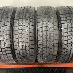 【DUNLOP WINTER MAXX WM02 195/65R16】スタッドレス【VIOLENTO 16インチ 5.5J4HPCD100+42】21年製 バリ溝 ライズ ロッキー等　(STN029)の画像