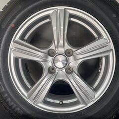 【DUNLOP WINTER MAXX WM02 195/65R16】スタッドレス【VIOLENTO 16インチ 5.5J4HPCD100+42】21年製 バリ溝 ライズ ロッキー等　(STN029)の画像