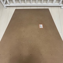 ホワイト ベビーベッドの画像