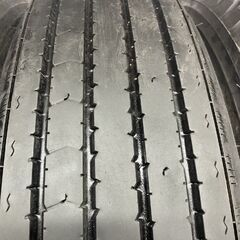 札幌発 引取OK BS RIB R115 225/80R17.5 123/122L 17.5インチ トラックタイヤ 夏タイヤ 6本 20年製 バリ溝 4t フォワード等　(STT031)の画像