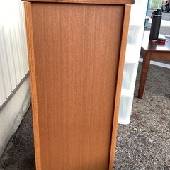 電話台？キャビネット　家具　テレホン台　木製　の画像