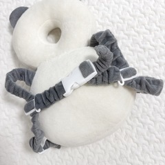 転倒防止クッション ベビーヘッドガード リュック　パンダの画像