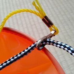 折りたたみバケツ　釣り道具　未使用に近いの画像