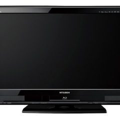 三菱32V型 ブルーレイ＆ハードディスクレコーダー両方内蔵液晶テレビ  の画像