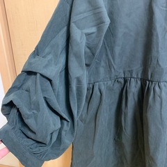 チュニックトップス(黒)の画像