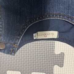 デニムワンピース　2点セットの画像
