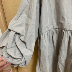 チュニックトップス(ベージュ)の画像