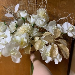 結婚式　フラワーブーケ　装飾の画像
