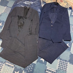メンズ　スーツセット　Lサイズ　汚れあり　の画像