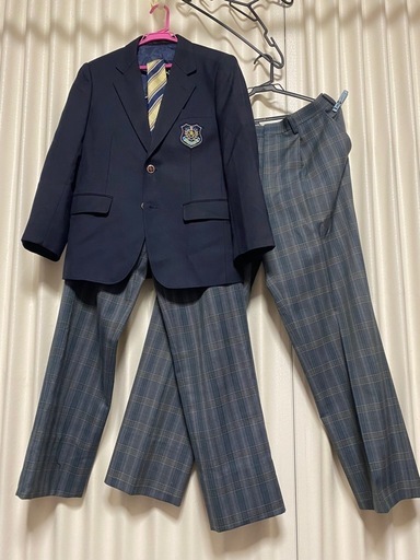 塩釜二中【男子】制服 冬夏ズボンセット【女子】