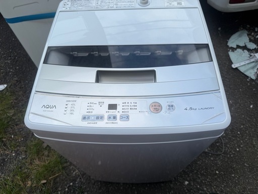 2021年　アクア　4.5キロ　洗濯機