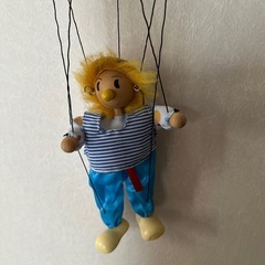 【新品未使用】箱入りマリオネット　操り人形の画像