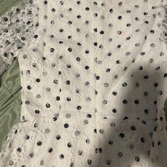 チャイナドレス風 お呼ばれドレス　ワンピース　総レースの画像
