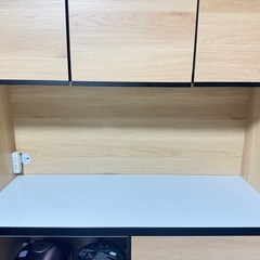 レンジボード　キッチン収納　キッチンカウンターの画像