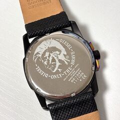 【稼働品】 DIESEL / ディーゼル クロノグラフ 腕時計 10BARの画像