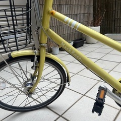 自転車 マークローザ ブリヂストン シトロンイエロー 20inchの画像