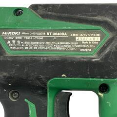 186000 ジャンク品 hikoki ハイコーキ コードレス仕上釘打機 36V KT3941 ロール連結ねじ セット NT3640DA  [0000000001386]の画像