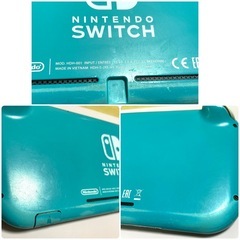 難あり Switchスプラ2同梱版＋Switch Lite ターコイズの画像