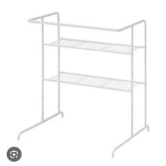IKEA 押入れ収納棚　ハンガーラックの画像
